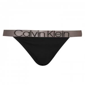 Image of Calvin Klein Icon Cotton Tang Briefs - Black UB1