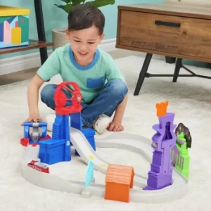 Image of PAW Patrol Movie True Metal Total City Rescue Track Playset