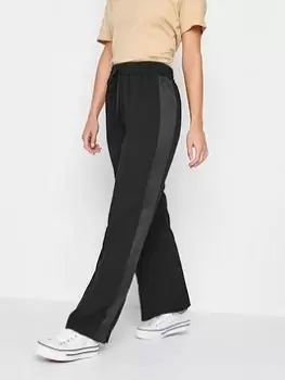Image of PixieGirl Petite Wide Leg Tux Trouser, Black, Size 14, Women