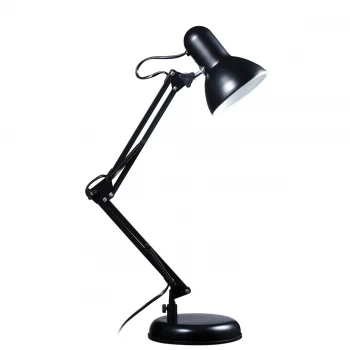 Image of Premier Housewares Adjustable Studio Desk Lamp - Black
