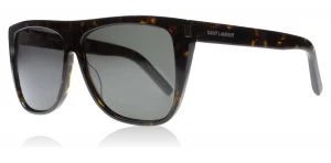 Image of Yves Saint Laurent SL1 Sunglasses Dark Havana 004 59mm