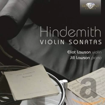 Image of Eliot Lawson; Jill Lawson - Hindemith: Violin Sonatas CD