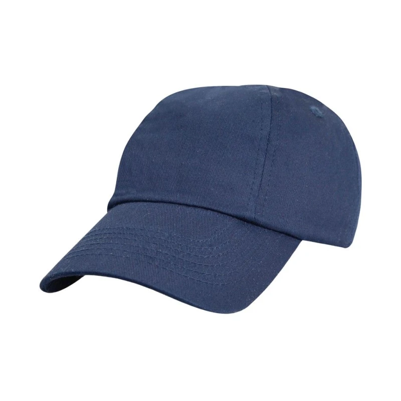 Image of Result Cotton Low Profile Cap in Navy Navy Unisex One Size