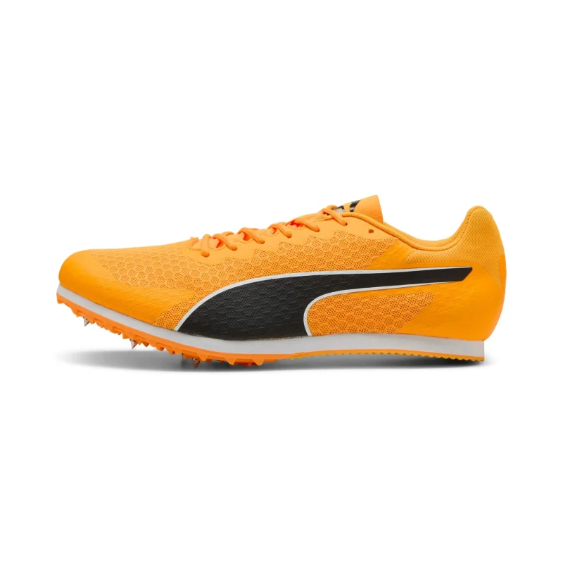 Image of Puma evoSPEED Star 9 Orange Black AW25 Unisex Shoes, Size 40 - EUR
