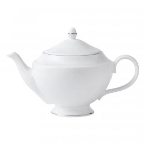 Image of Wedgwood Signet Platinum Fine China Teapot