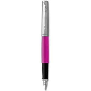 Image of Parker Jotter Fountain Pen Magenta Finish Blue and Black Ink