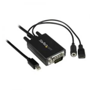 Image of StarTech.com 6' mDP to VGA Cable with Audio