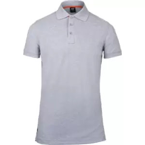 Image of Helly Hansen Oxford Polo Shirts Grey Melang Small