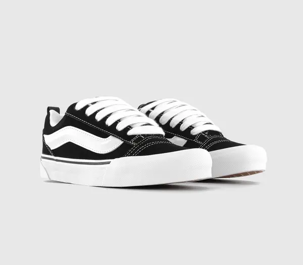 Image of Vans Black Knu Skool Shoes Black Male 9 199348UK