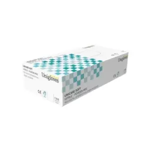 Image of Unicare - Nitrile Powder Free Gloves - Medium - Pack of 100 - GS0033