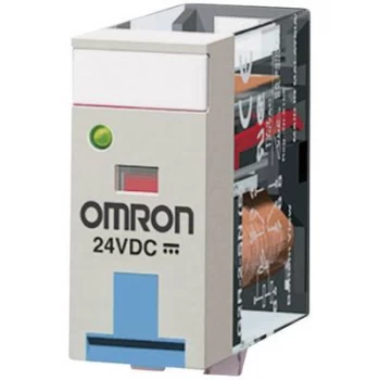 Image of Plug in relay 12 Vdc 10 A 1 change over Omron G2R
