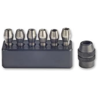 Image of Proxxon MICROMOT Steel Collet Set - Proxxon Micromot Steel Collet Set - 28940