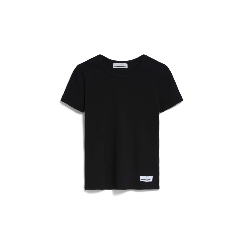 Image of ARMEDANGELS Womens T-Shirt ARMEDANGELS Kardaa Noir Female L