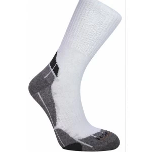 Image of Horizon Pro Sport Crew Socks 4 7 White