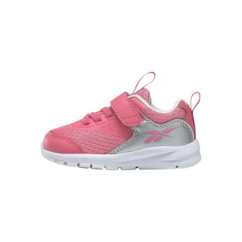 Image of Reebok Rush Runner 4 TD Shoes - Astro Pink / Silver Metallic /