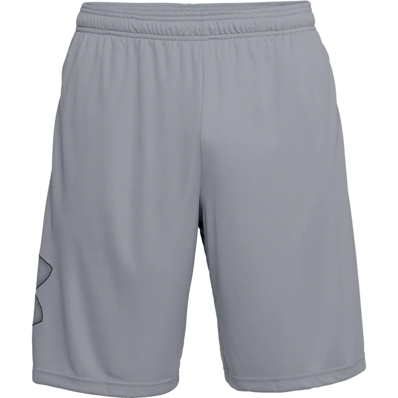 Image of Under Armour Tech Graphics Shorts Mens Performance Shorts XL Grey 47096325470
