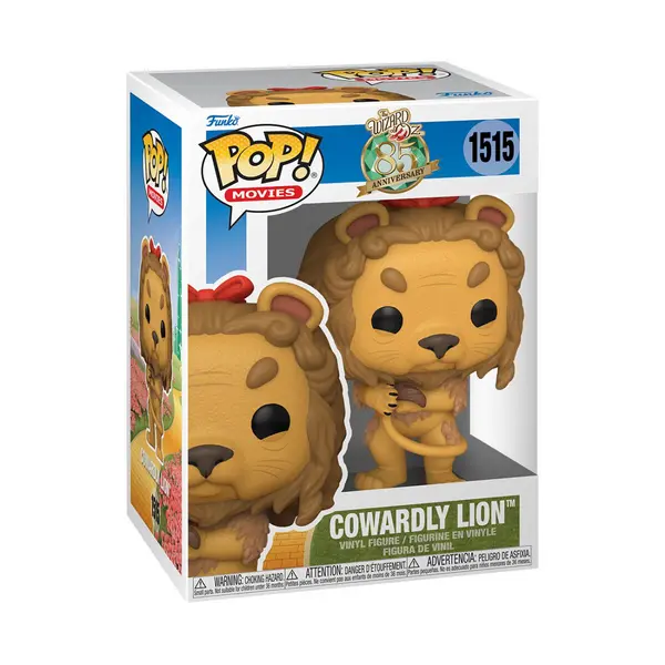 Image of The Wizard Of Oz Cowardly Lion (Chase Edition available!) Vinyl Figurine 1515 Funko Pop! multicolour Onesize Unisex