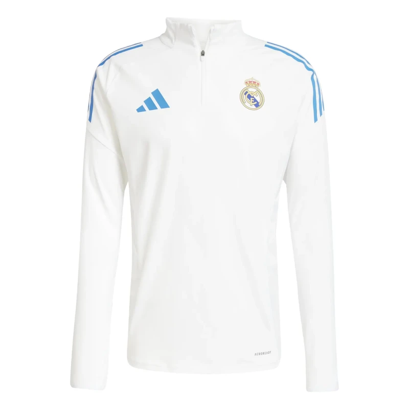 Image of Adidas Real Madrid tracksuit jacket EU 2025/26 Blanc Male M