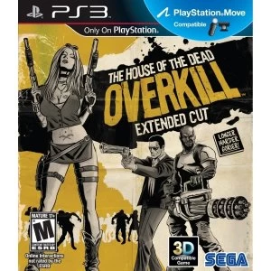 Image of House Of The Dead Overkill Extended Cut Move Compatible Game
