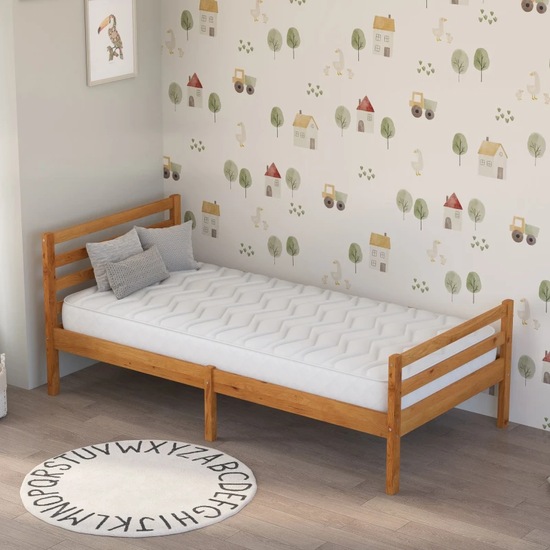 Image of Aspire Kids Breathable Foam Free Mattress With Oeko-Tex Fabric, Size Single