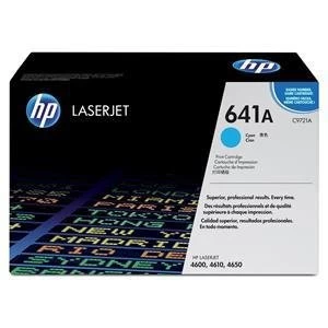 Image of HP 641A Cyan Laser Toner Ink Cartridge