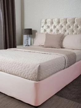 Image of Belledorm Jersey Cotton Base Wrap In Double ; Pink