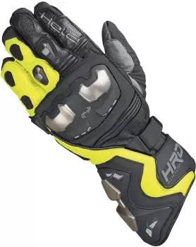 Image of Held Titan RR Motorcycle Gloves, black-yellow, Size S M, black-yellow, Size S M