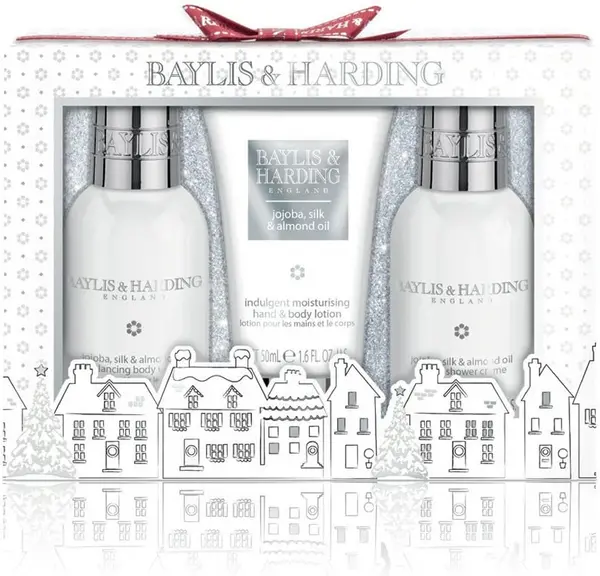 Image of Baylis Harding Jojoba Silk Almond Oil Duo Set