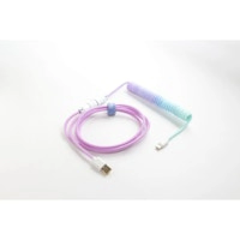 Image of Ducky Keyboard Coiled Cable V2 Azure