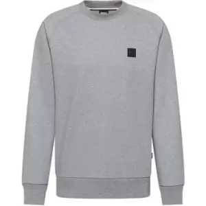 Image of Boss Stadler Sweatshirt - Silver