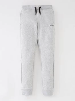 Image of BOSS Boys Jogging Bottoms - Grey, Size 8 Years