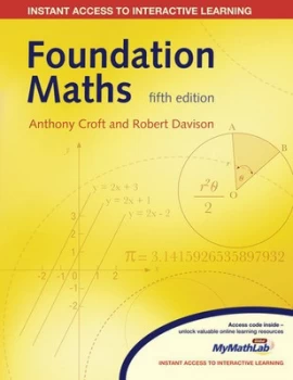 Image of Foundation Maths by Anthony Croft Paperback