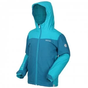 Image of Regatta Junior Highton Padded Jacket - DkMth/Frshwt