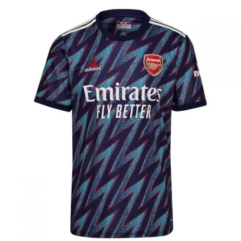 Image of adidas Arsenal Third Shirt 2021 2022 - Navy