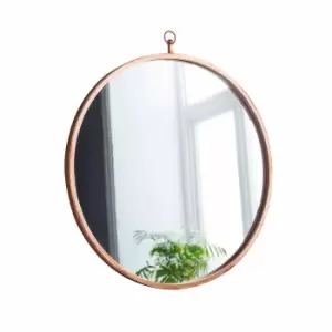 Image of Native Home & Lifestyle Pink Copper Round Mirror