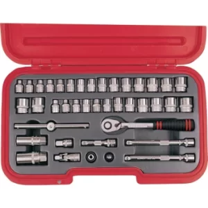 Image of Metric/AF 40PC 3/8" Sq Dr Socket Set