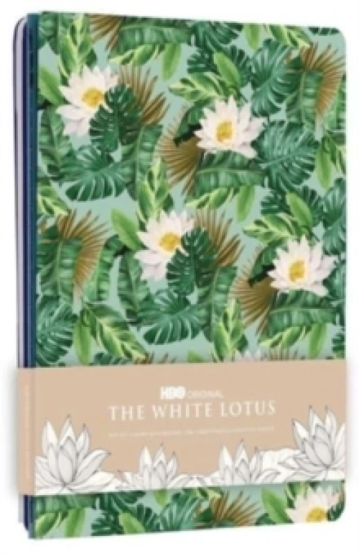 Image of The White Lotus Sewn Notebook Collection (Set of 3) Paperback / softback