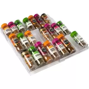 Image of Expandable Spice Rack Drawer Organiser Multi - Pukkr