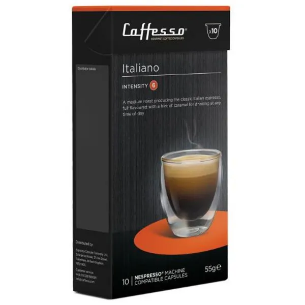 Image of Caffesso Italiano Coffee 10 Pods
