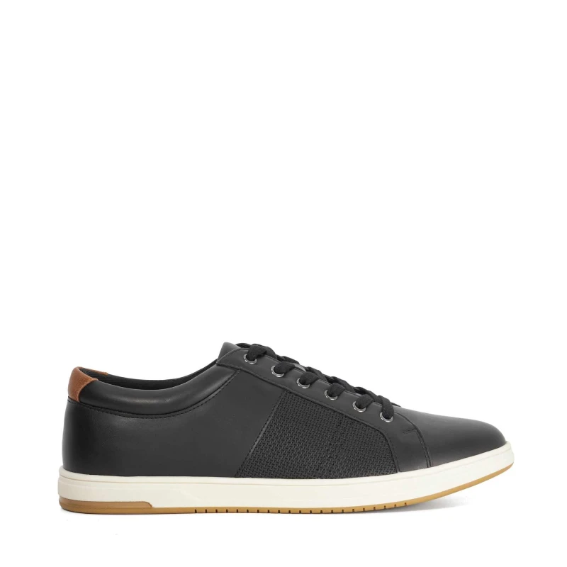 Image of Dune London Dune London Men 'Trez' Trainers in Black Size: 7 Black 7 Male 5050808728137