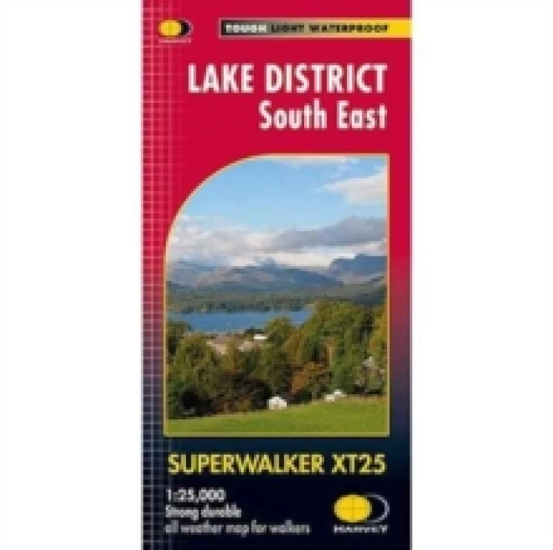 Image of Lake District South East Sheet map, folded