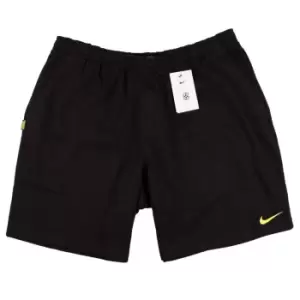 Image of 2022-2023 Brazil Fleece Graphic Football Shorts (Ash)