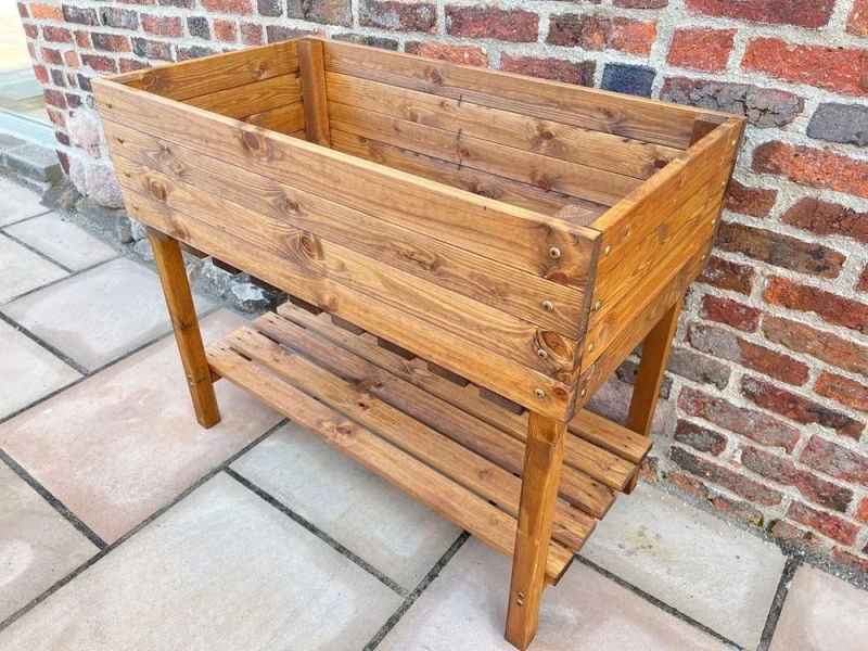 Image of Charles Taylor Trading Charles Taylor Peakes Veg Planter Brown