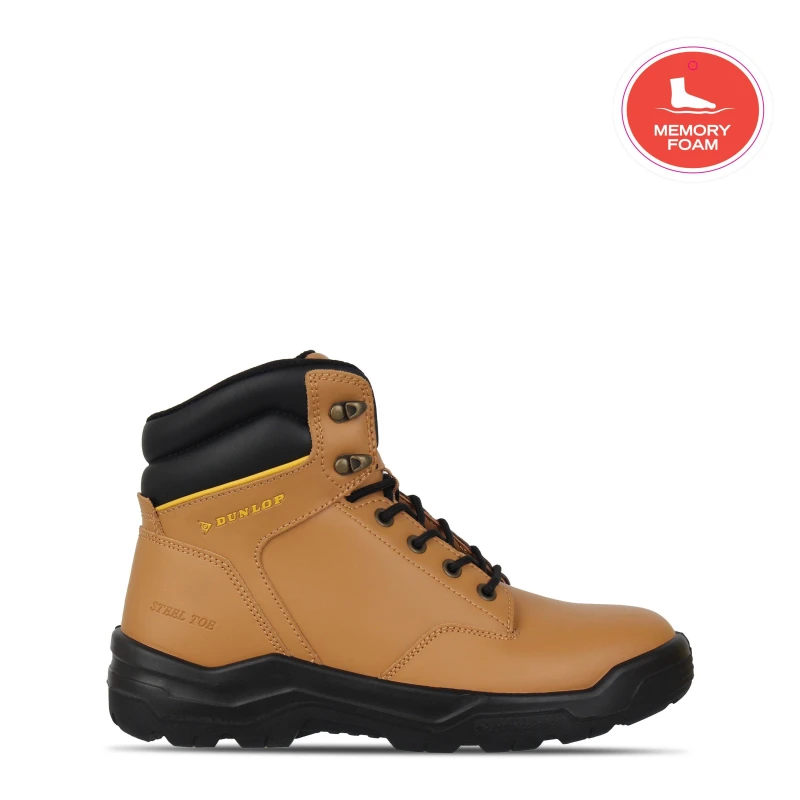 Image of Dunlop Dakota Steel Toe Cap Boots Honey male 6 (39)