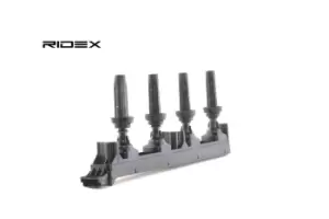 Image of RIDEX Ignition coil 689C0111 Coil pack,Ignition coil pack PEUGEOT,CITROEN,307 CC (3B),307 SW (3H),307 (3A/C),407 SW (6E_),308 SW I (4E_, 4H_),807 (E)