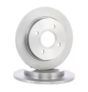 Image of RIDEX Brake disc 82B0014 Brake rotor,Brake discs FORD,TVR,Fiesta Mk6 Schragheck (JA8, JR8),Fiesta Mk5 Schragheck (JH1, JD1, JH3, JD3),FOCUS (DAW, DBW)