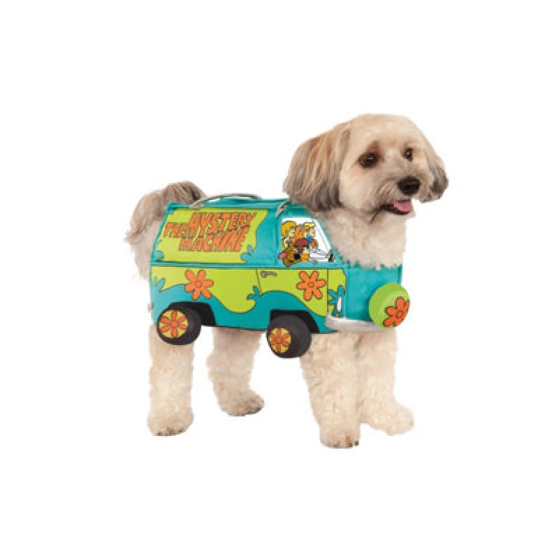Image of Scooby Doo The Mystery Machine Dog Costume Light Green unisex