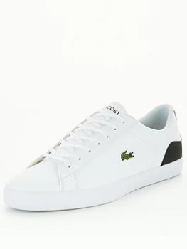 Image of Lacoste Lerond 0121 1 Cma Trainer - White/Black, Size 9, Men
