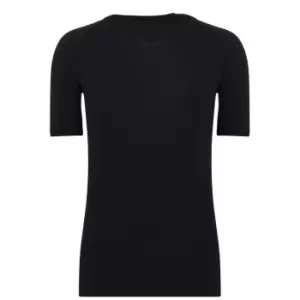 Image of UYN Sport Man Visyon Light 2.0 Underwear Short Sleeve V Neck Shirt - Black