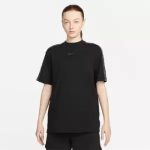 Image of Nike Tape T-Shirt Womens - Black
